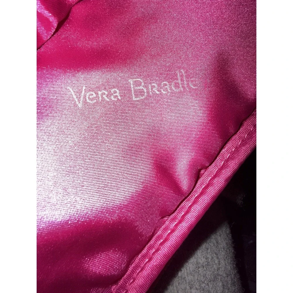 Vera Bradley Magenta Paisley Quilted Laptop Tablet Sleeve 10x13x1